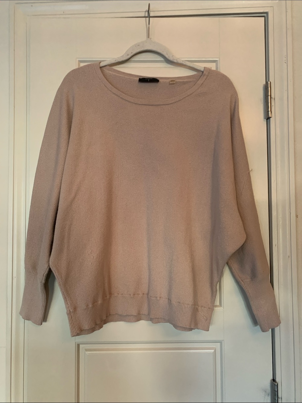 Tahari Blush/Tan Crewneck Sweater